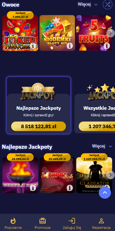 Wersja Mobilna Oscarspin kasyno